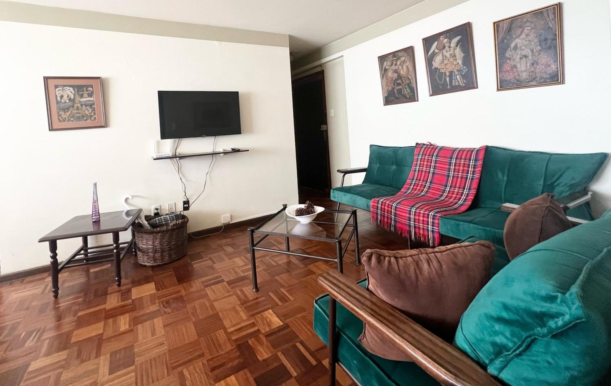 Departamento Acogedor En La Mejor Zona De La Pazアパートメント エクステリア 写真